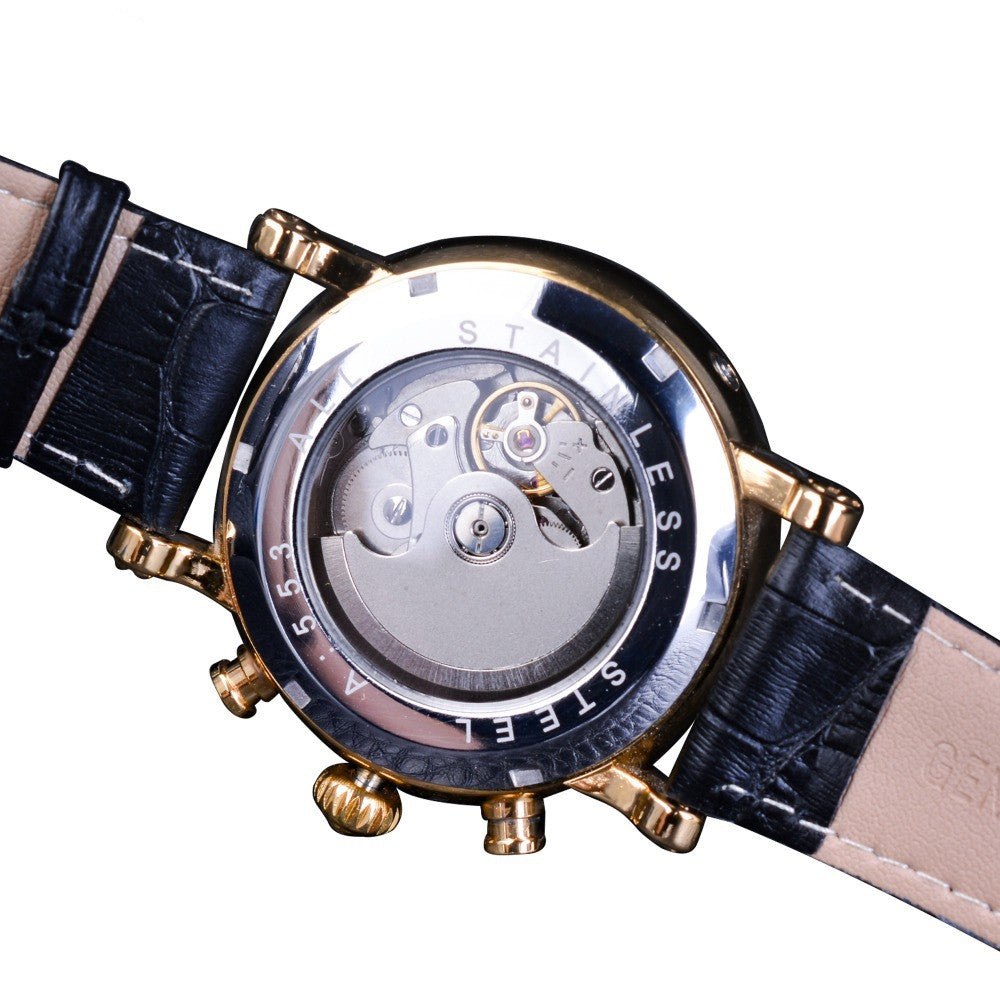 FORSINING--Tourbillon men's automatic mechanical watch PrestigePearls