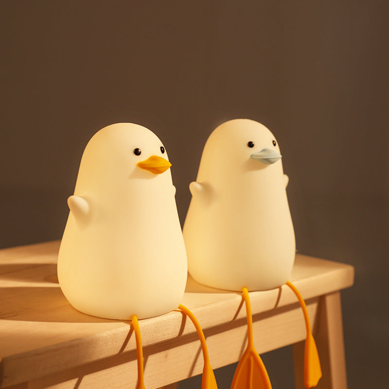 Seagull Silicone Night Light Soothing Animal Lamp For Kids Baby PrestigePearls