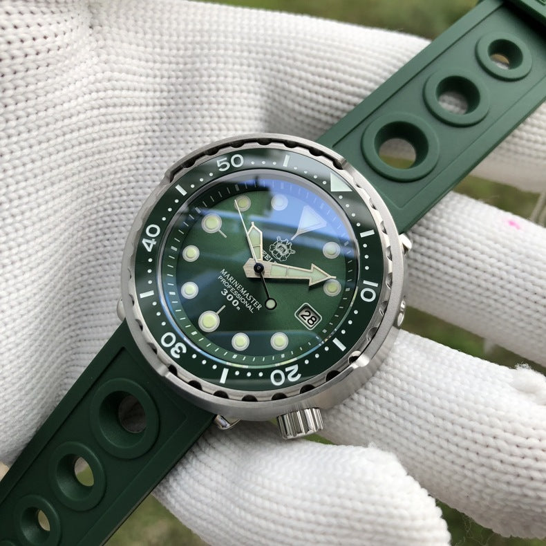 STEELDIVE SD1975W--Sapphire lens sports mechanical canned diving watch PrestigePearls