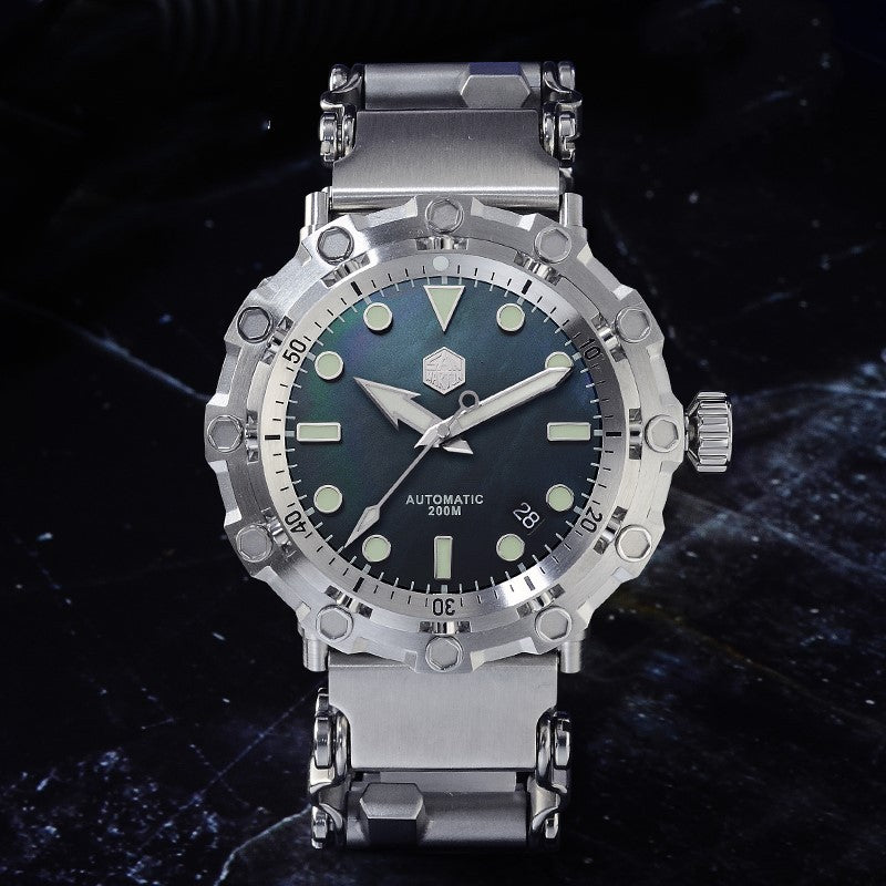 Titanium alloy mechanical limited edition watch men PrestigePearls