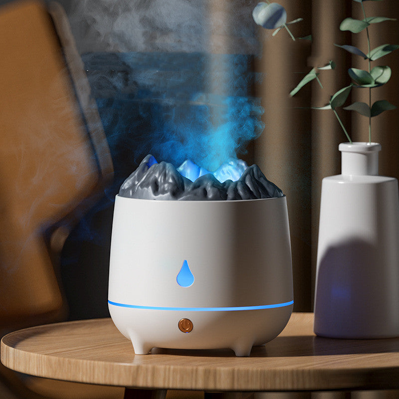 New Volcano Humidifier Flaming Mountain Aromatherapy Machine Volcano Diffuser Home Fog Volume Creativity - Prestige Pearls