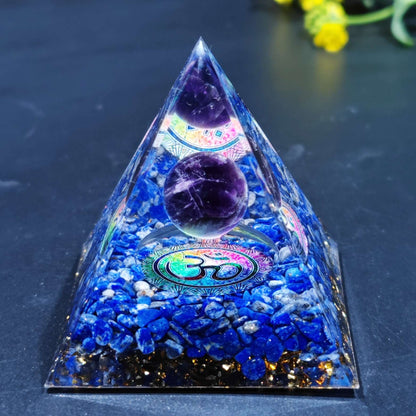 Broken Stone Pyramid Home Crafts Resin Ornaments