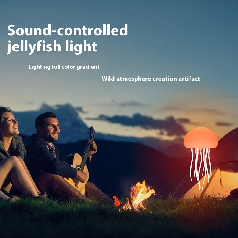 Jellyfish Mood Lamp LED Jellyfish Night Light Portable Jellyfish Lamp Jellyfish Decorations Smart Table Lamp For Bedside Desk PrestigePearls