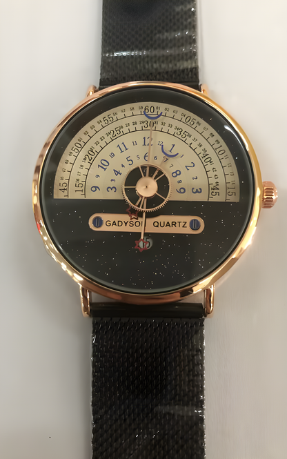 DOM M-1288-- An unique design Gentlemen watch PrestigePearls