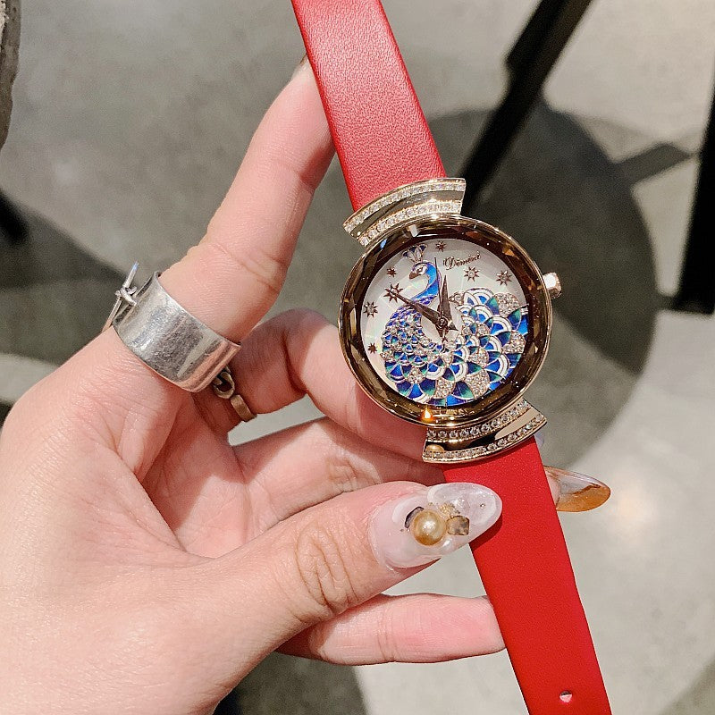 Peacock ladies watch PrestigePearls