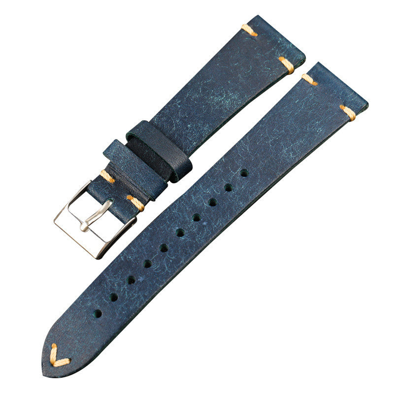 20MMX16MM Vintage Leather Men's Watch Strap PrestigePearls