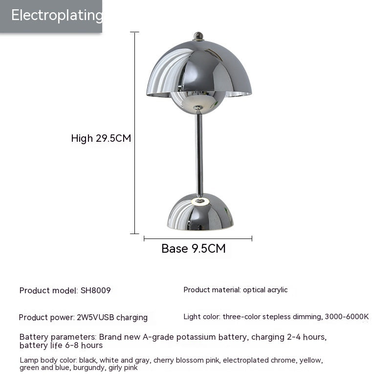 GlowBud- Rechargeable Bud Atmosphere Table Lamp Bedside Decorative Lamp PrestigePearls