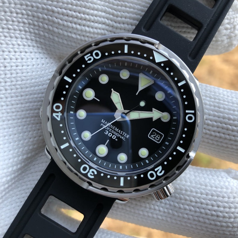 STEELDIVE SD1975W--Sapphire lens sports mechanical canned diving watch PrestigePearls