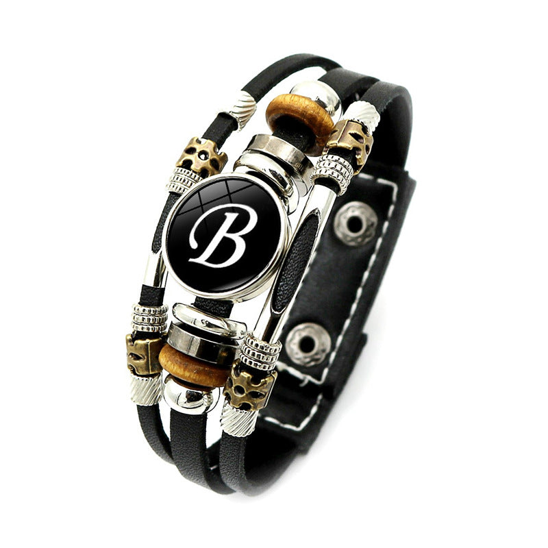 Rebel Chic Beaded Bracelet_ Women's Punk Multi-layer Beaded Bracelet PrestigePearls