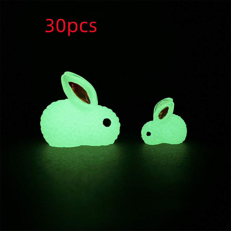 Fashionable Ornaments Cute Animal Cartoon Luminous Bunny PrestigePearls