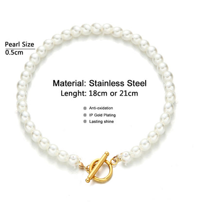 Pearl Chain Bracelet And Necklace Set PrestigePearls