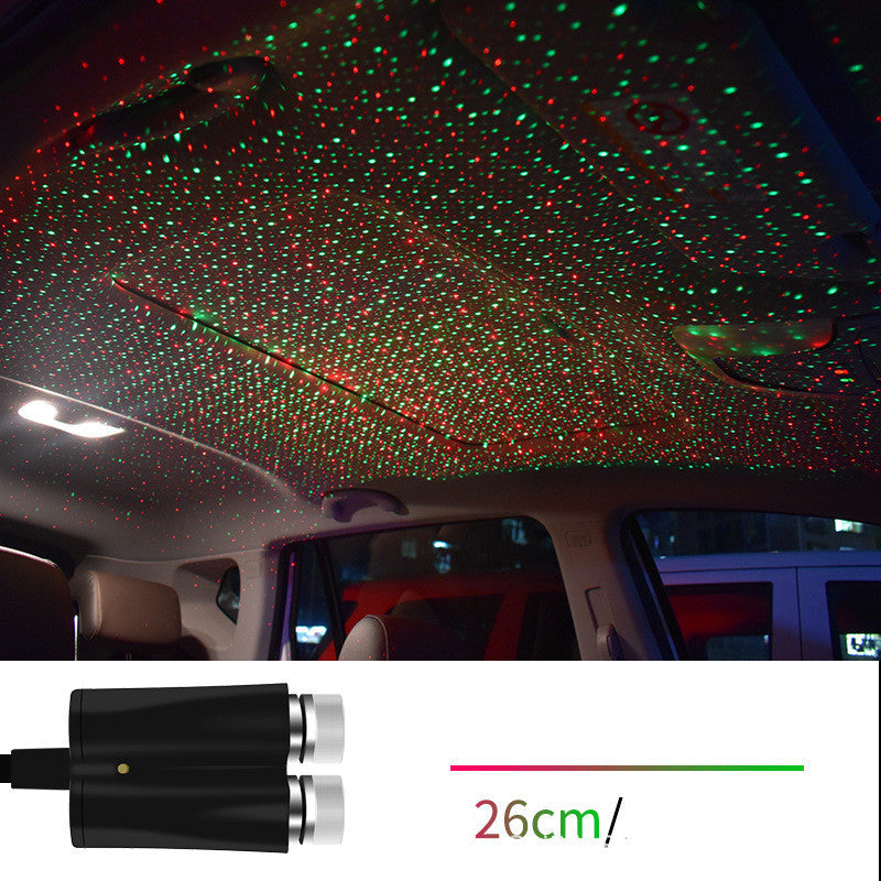 Star Light Projector Party Lights USB LED Light Interior Lighting LED Interior Car Lights Starry Sky Galaxy Night Lights - prestigepearls