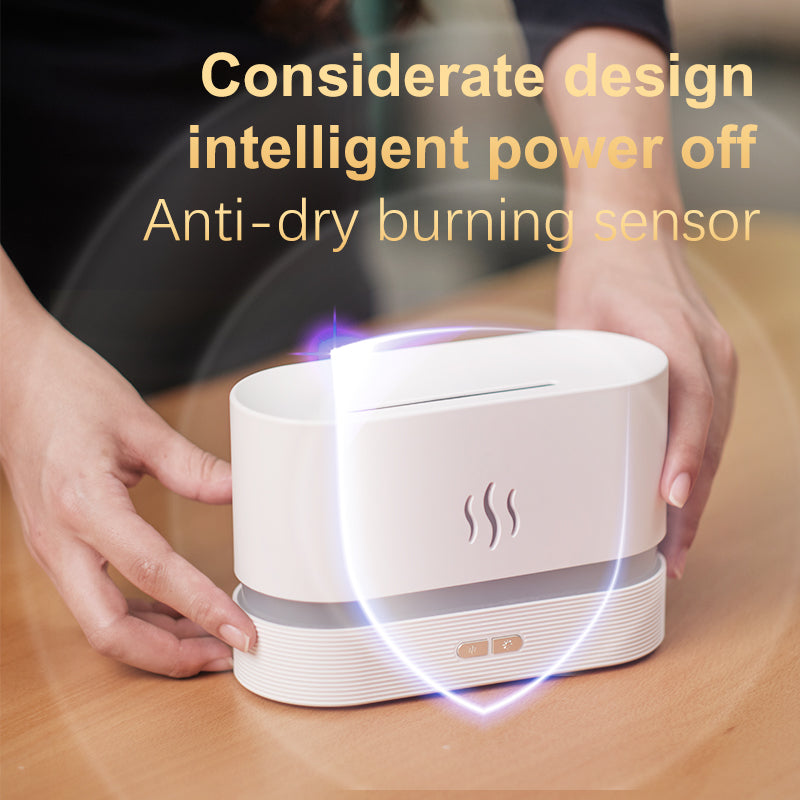 Factory Direct Sale Fire Flame Humidifier Aroma Diffuser 2022 Air Essential Oil Ultrasonic Humidifier - Prestige Pearls