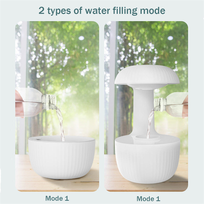 Anti-gravity Air Humidifier Mute Countercurrent Humidifier Levitating Water Drops Cool Mist Maker Fogger Relieve Fatigue PrestigePearls