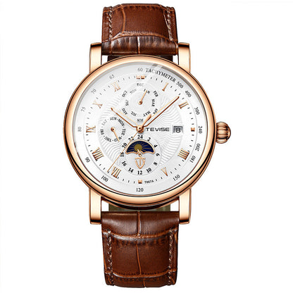 TEVISE T867A--Automatic Mechanical Tourbillon Men's Watch PrestigePearls