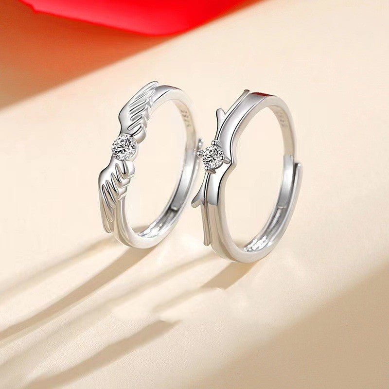 Flying Couple Rings For Men And Women - prestigepearls