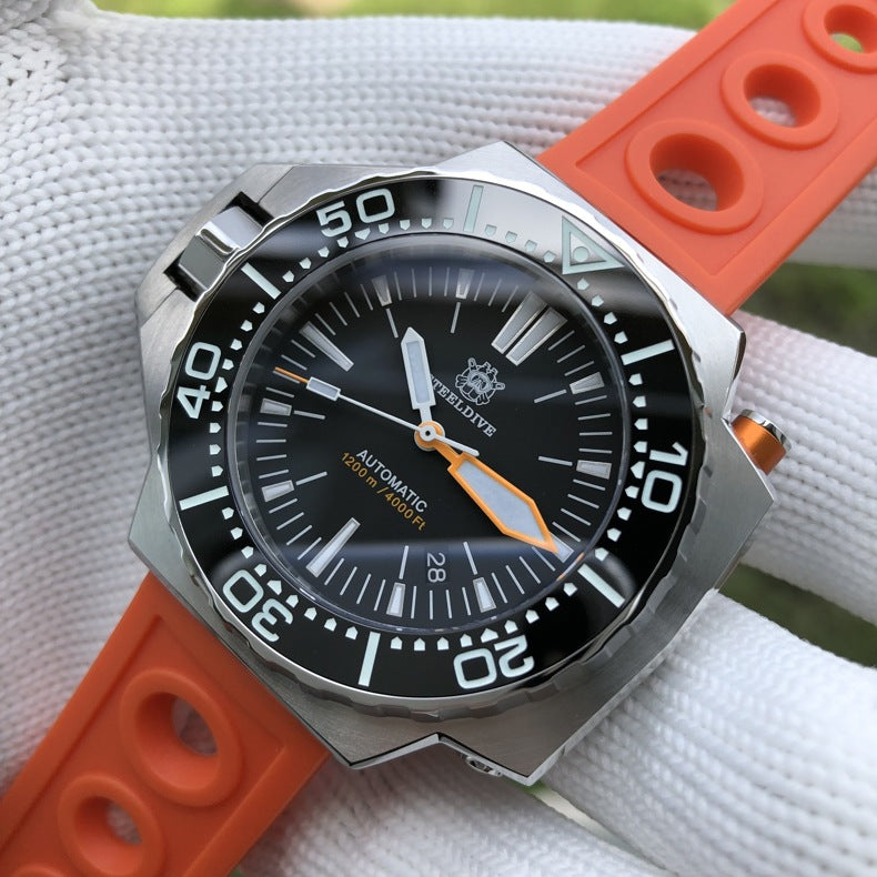 STEELDIVE SD1988--waterproof mechanical watch PrestigePearls