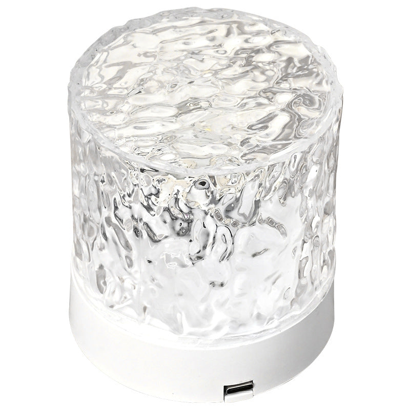 Water Ripple Rotating Projection Ambient Night Light - prestigepearls