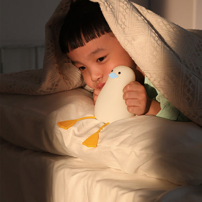 Seagull Silicone Night Light Soothing Animal Lamp For Kids Baby PrestigePearls