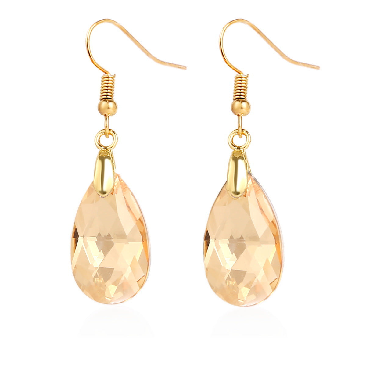 Women's Stylish Water Drop Crystal Earrings PrestigePearls