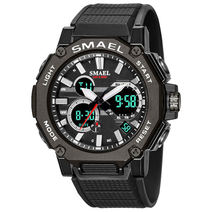 SMAEL s8047--Double Display Waterproof Luminous Sports Electronic Watch PrestigePearls