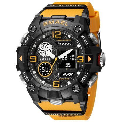 SMAEL 8055--Multifunctional Waterproof Luminous Outdoor Electronic Watch PrestigePearls