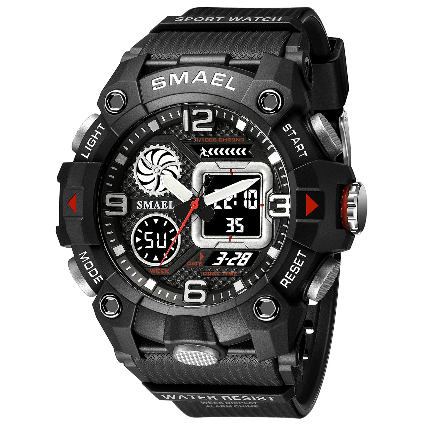 SMAEL 8055--Multifunctional Waterproof Luminous Outdoor Electronic Watch PrestigePearls