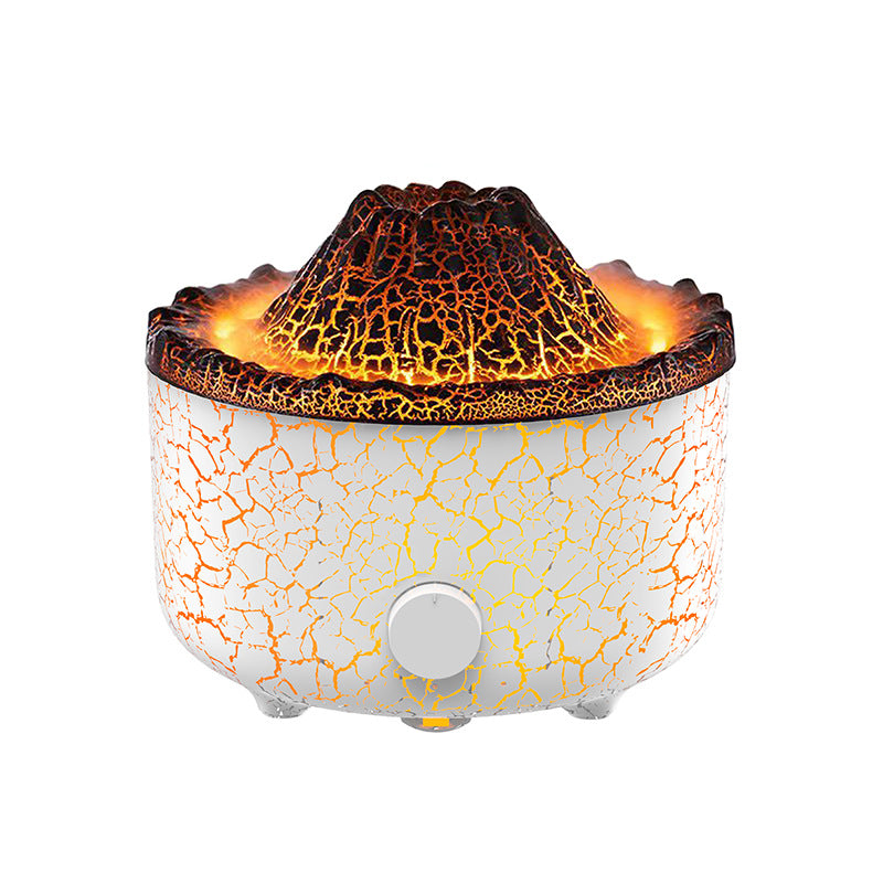 New Creative Volcano Humidifier Aromatherapy Machine Spray Jellyfish Air Flame Humidifier Diffuser - Prestige Pearls