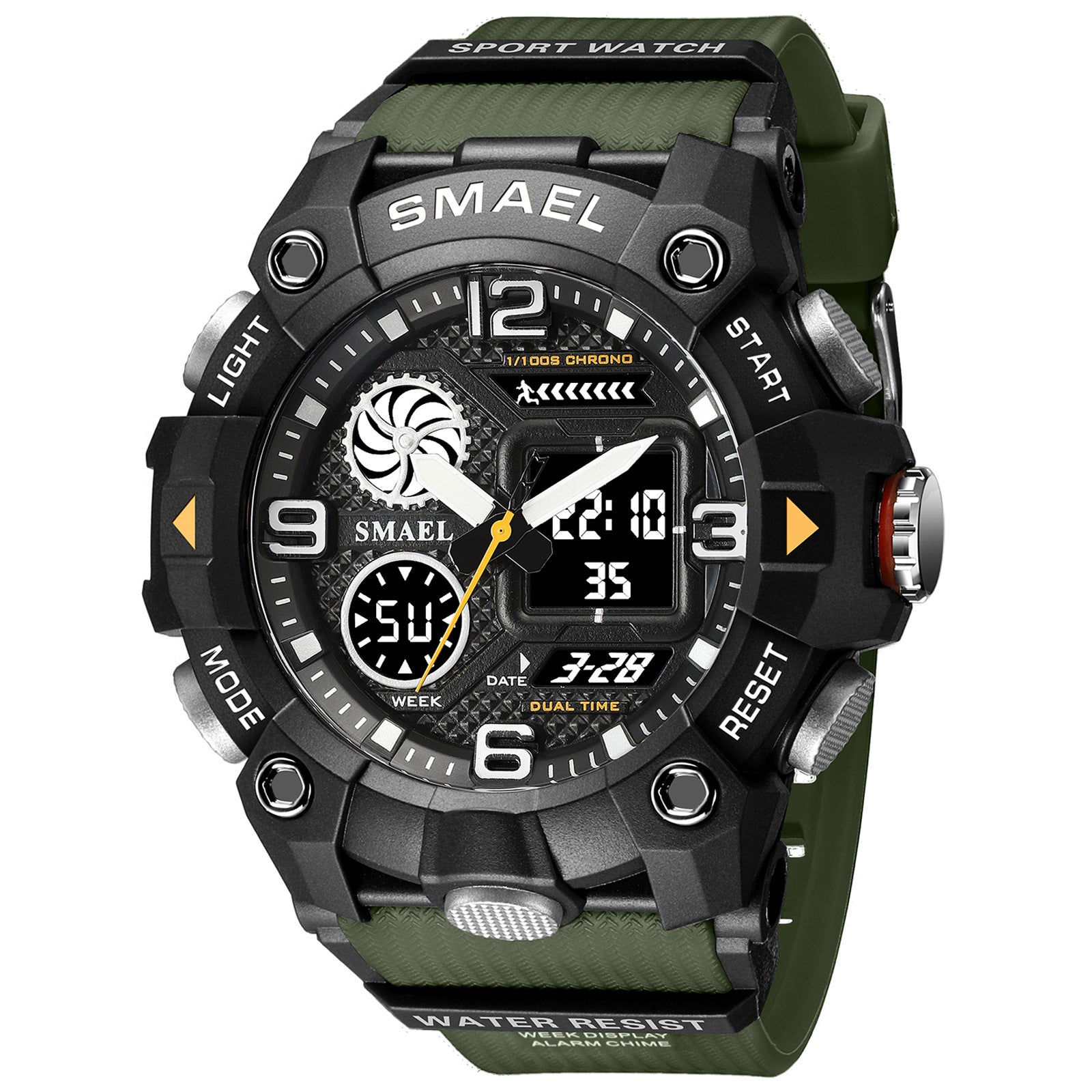 SMAEL 8055--Multifunctional Waterproof Luminous Outdoor Electronic Watch PrestigePearls