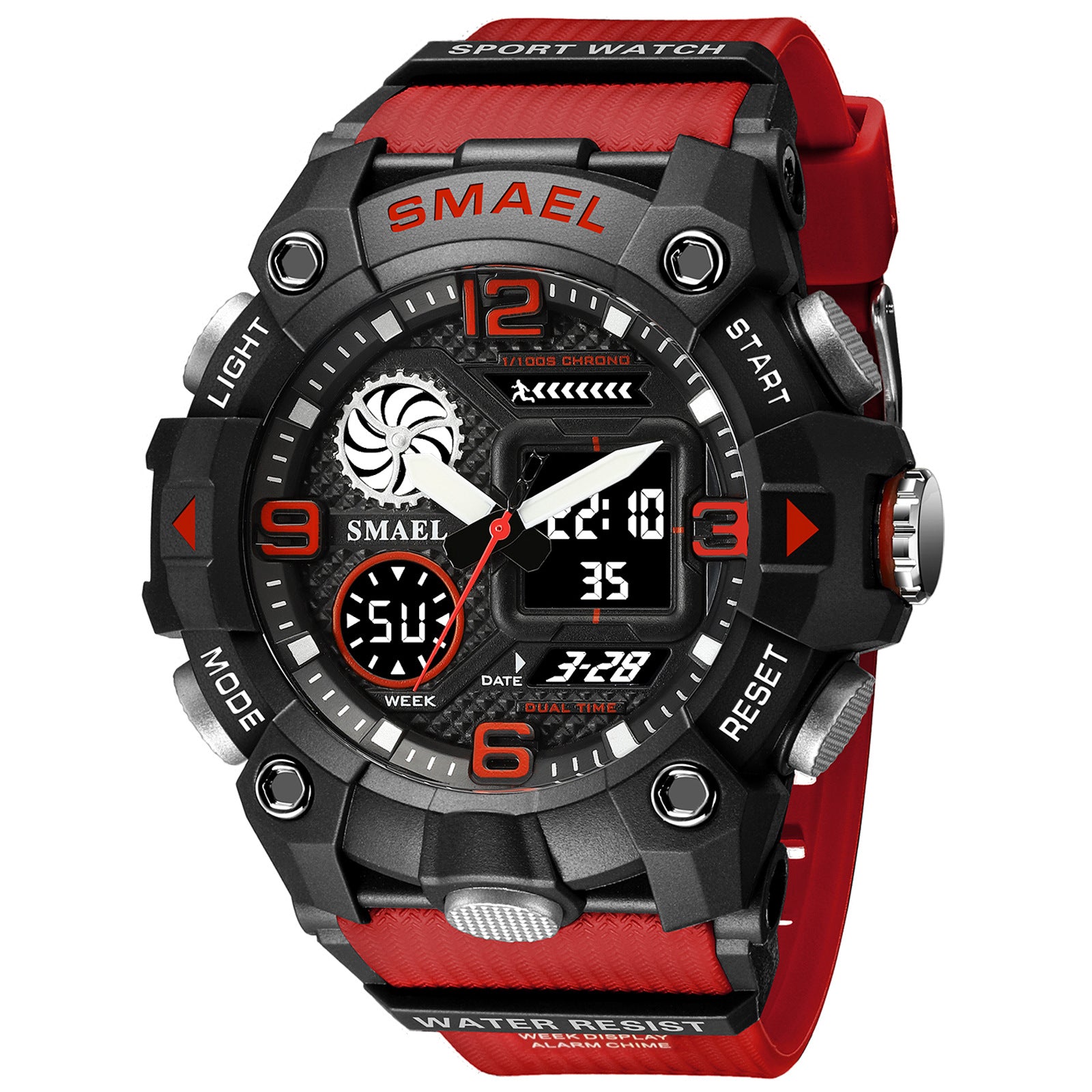 SMAEL 8055--Multifunctional Waterproof Luminous Outdoor Electronic Watch PrestigePearls