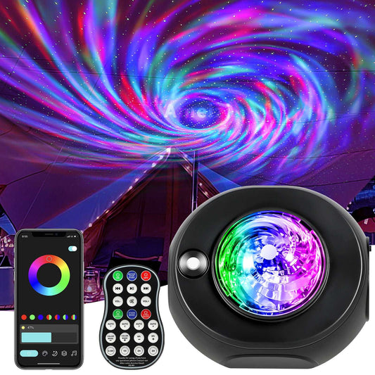 APP Starry Sky Projector Music Small Night Lamp - prestigepearls