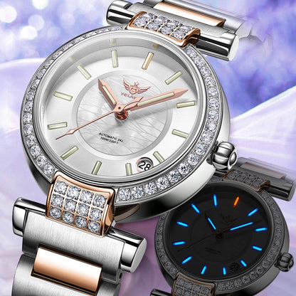 Women's Full-automatic Waterproof Mechanical Watch PrestigePearls