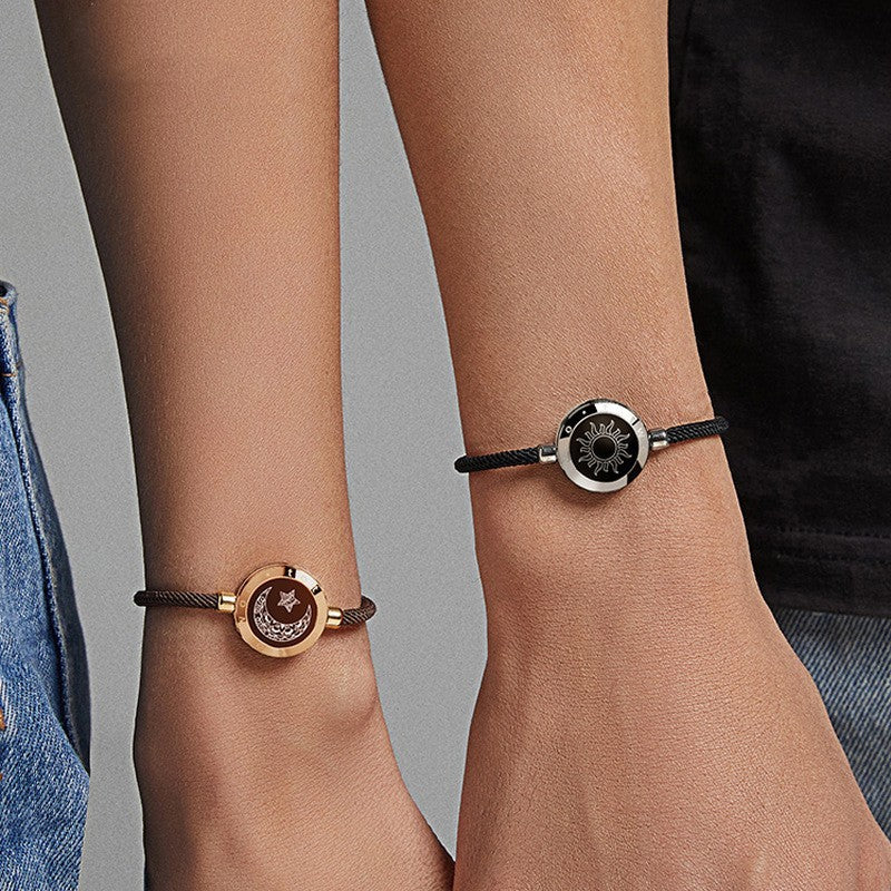 Sun-Moon Smart Sensing Couple Bracelet PrestigePearls