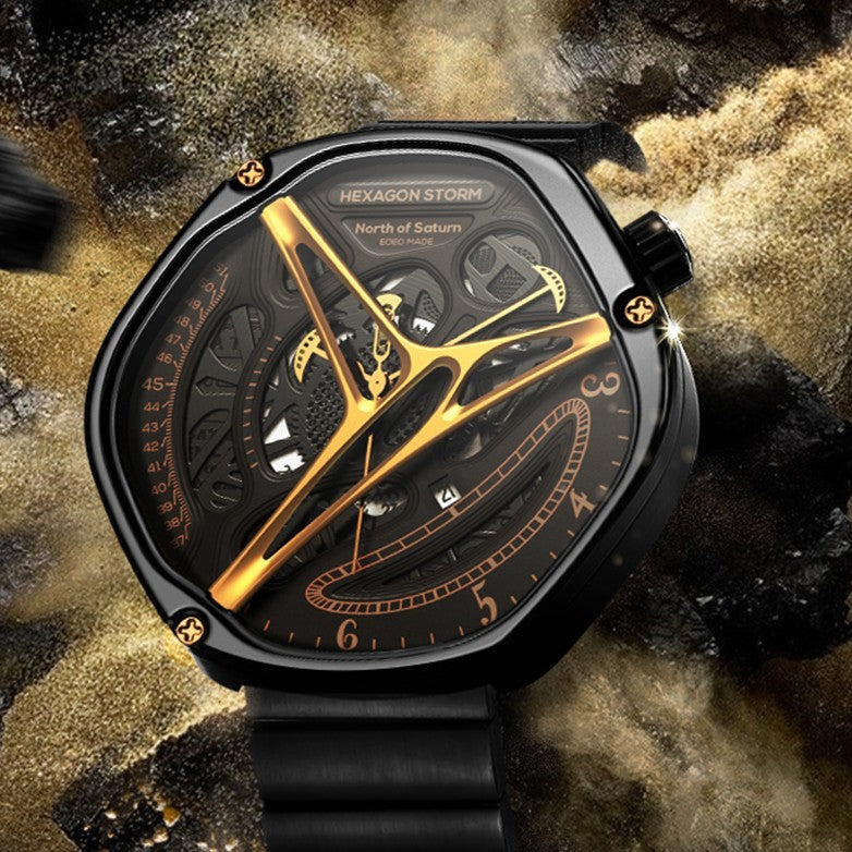 Men's Hollowed Out Alien High-end Watch PrestigePearls