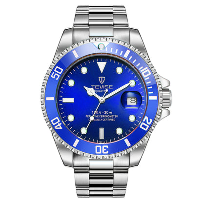 TEVISE T801A--Quartz Watch Sports Luminous PrestigePearls