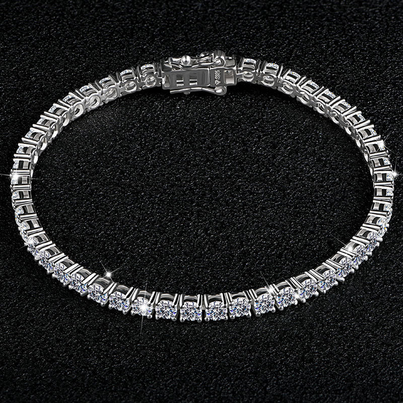 Fashionable Mozang Diamond Bracelet Female PrestigePearls