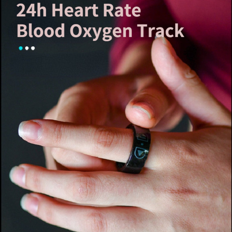 Smart Ring Heart Rate Blood Oxygen Detection Bluetooth Connection PrestigePearls