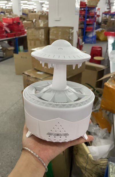 New UFO Raindrop Humidifier Water Drop Air Humidifier USB Aromatherapy Essential Oils Aroma Air Diffuser Household Mist Maker Home Decor PrestigePearls