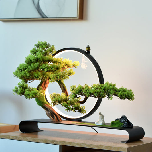 Thuja Welcome Pine Bonsai Micro Landscape Ornament Zen PrestigePearls