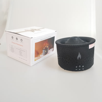 Jellyfish Fire Volcano Humidifier Air Diffuser Wholesale Portable Flame Oil Essential Aroma Mini Volcanic Diffuser - Prestige Pearls