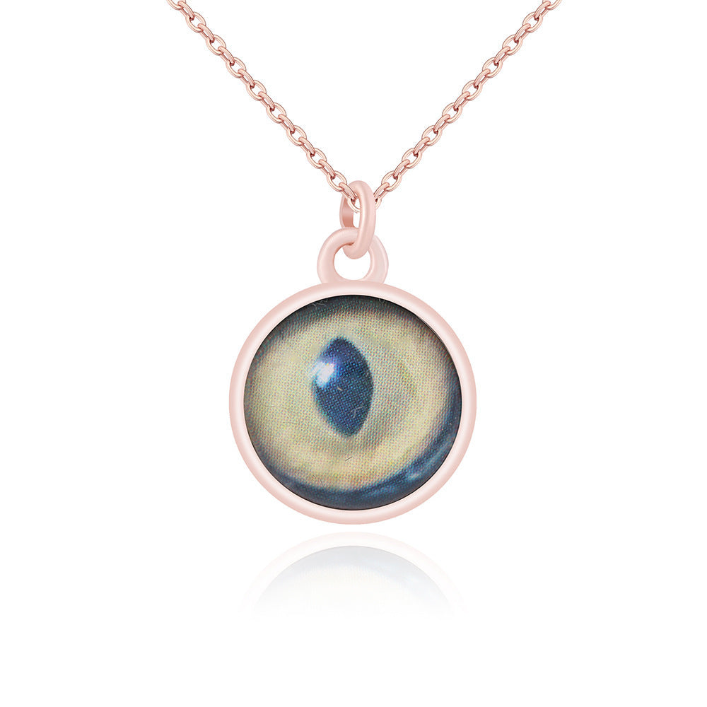 Personalized Eye Customization Pendant Necklace PrestigePearls