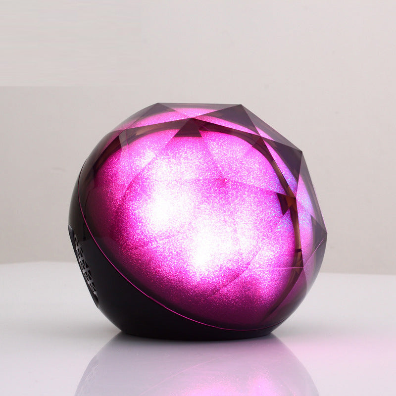 GlowBeat - Bluetooth Crystal Speaker Night Light - Prestige Pearls