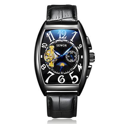 SEWOR 019-- Men's  Waterproof Luminous Tourbillon Automatic Mechanical Watch PrestigePearls