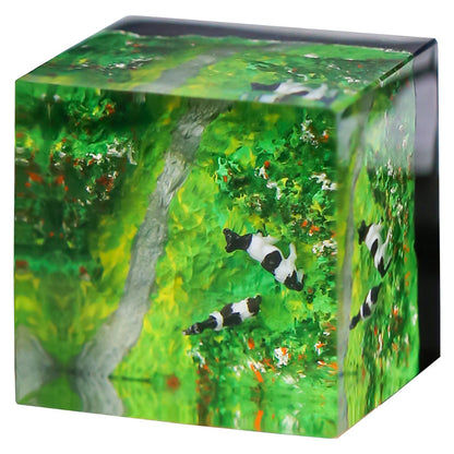 Resin Landscape Oil Painting Decoration PrestigePearls