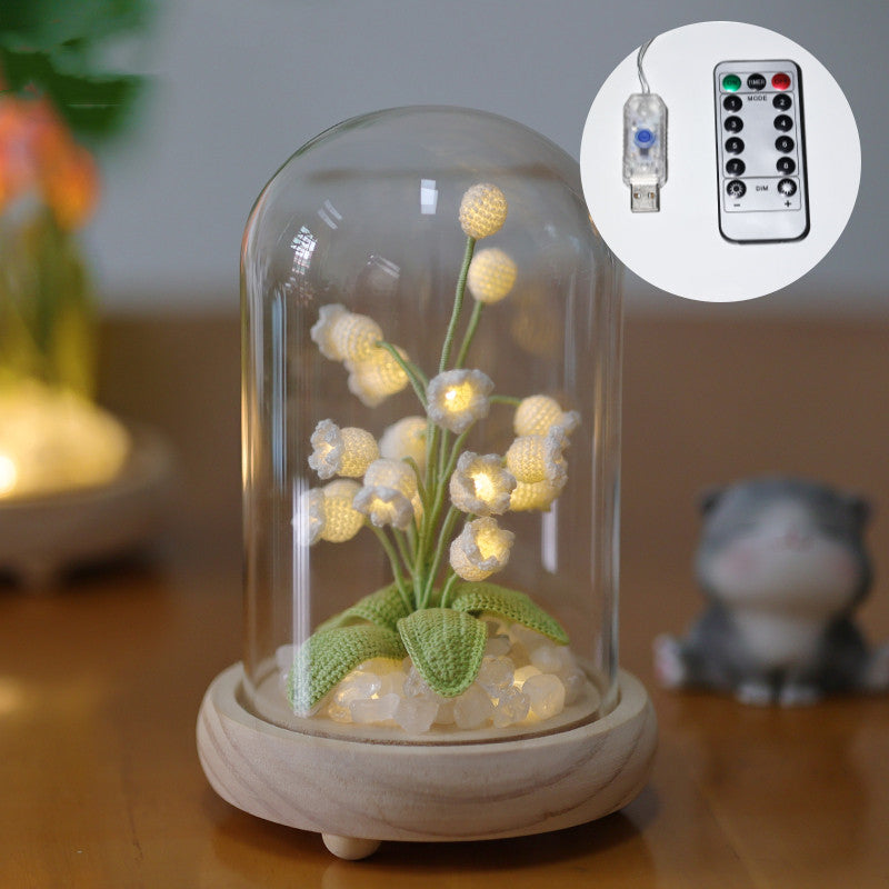 Floral Glow Night Light- Lily Of The Valley Tulip Night Light PrestigePearls