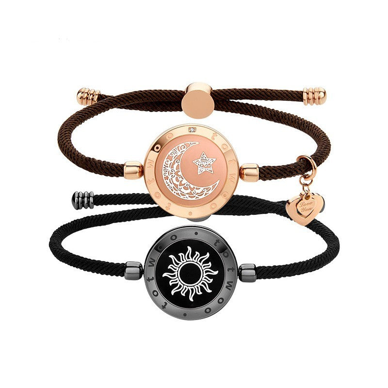 Sun-Moon Smart Sensing Couple Bracelet PrestigePearls