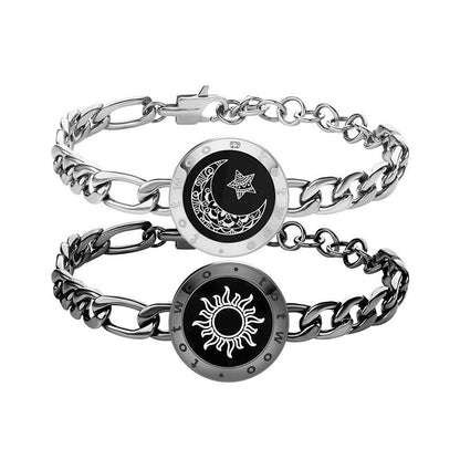 Sun-Moon Smart Sensing Couple Bracelet PrestigePearls