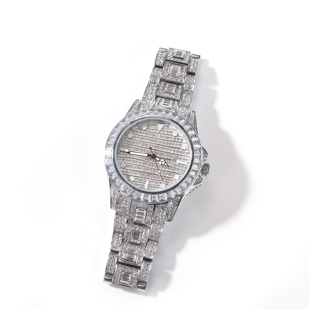 New Color Diamond Butterfly Double Button Quartz Watch PrestigePearls