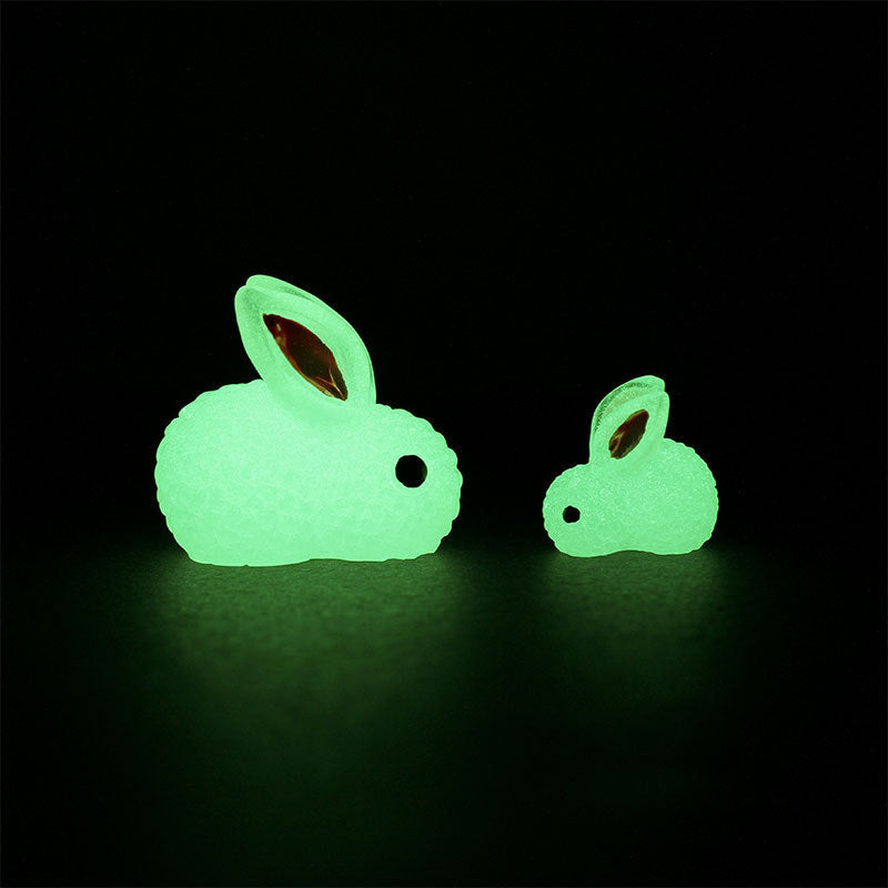 Fashionable Ornaments Cute Animal Cartoon Luminous Bunny PrestigePearls