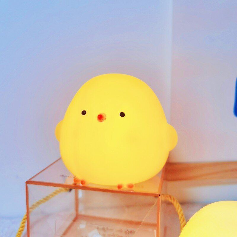 Cute Chicken Sleep Lamp USB Charging Cartoon Night Light - prestigepearls